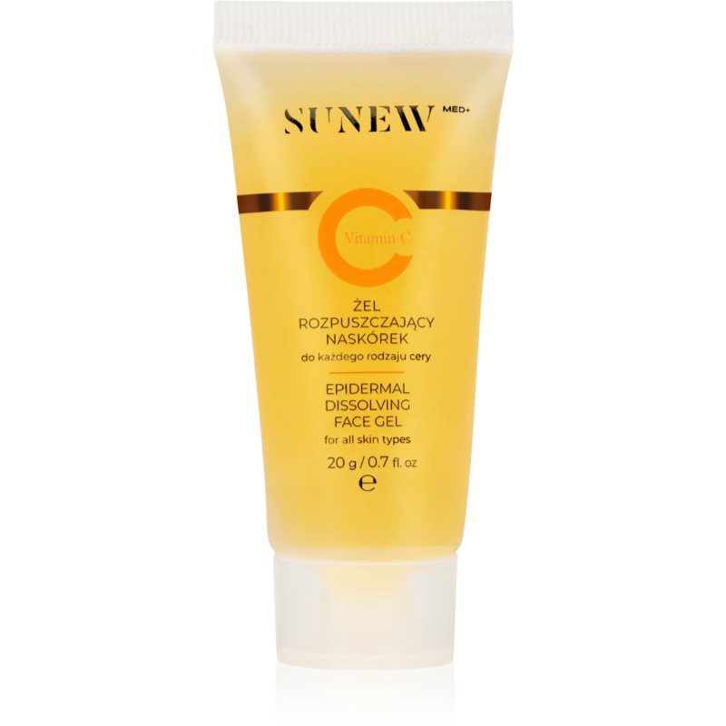SUNEWMED+ Exfoliating Face Gel gel de curățare pentru îndepărtarea pielii moarte 20 g