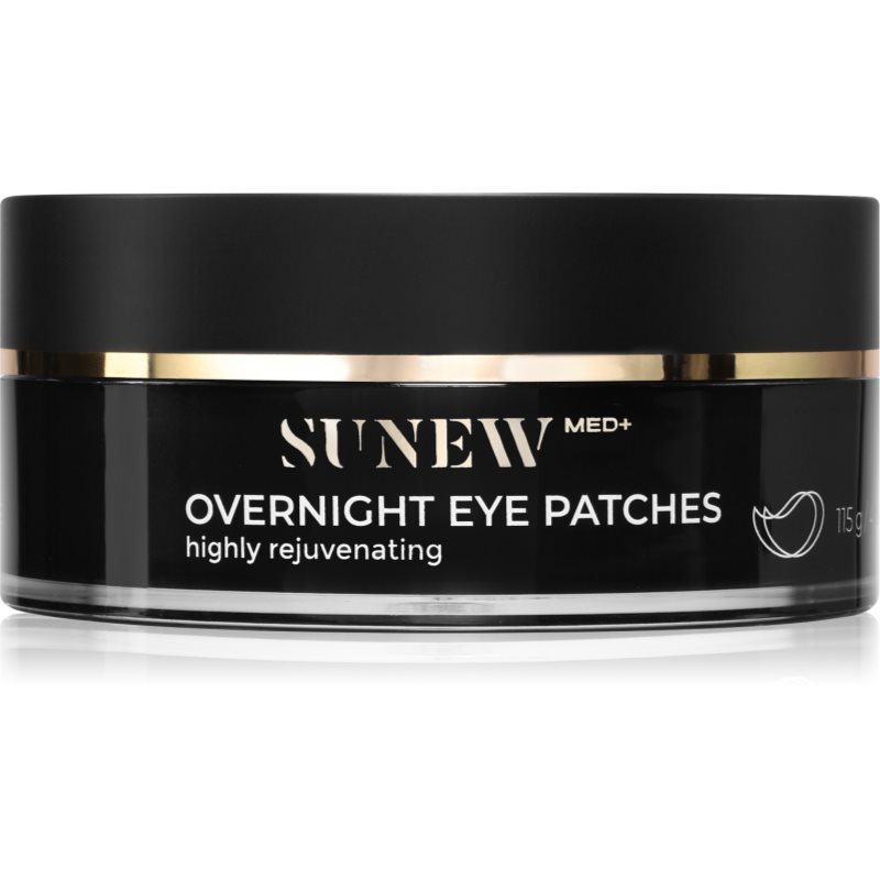 SUNEWMED+ ESSENCE+ Night Regenerating Eye Patches pernuțe din hidrogel cu efect regenerator pentru zona ochilor pentru noapte 60 buc