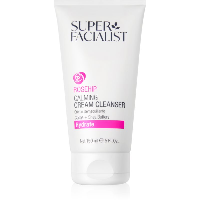 Super Facialist Rosehip Hydrate crema demachianta delicata faciale 150 ml Super Facialist Rosehip Hydrate crema demachianta delicata faciale 150 ml