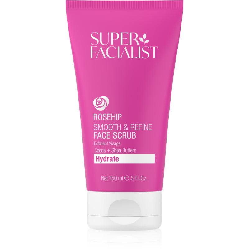 Super Facialist Rosehip Hydrate exfoliant iluminator pentru piele sensibilă 150 ml Super Facialist Rosehip Hydrate exfoliant iluminator pentru piele sensibilă 150 ml