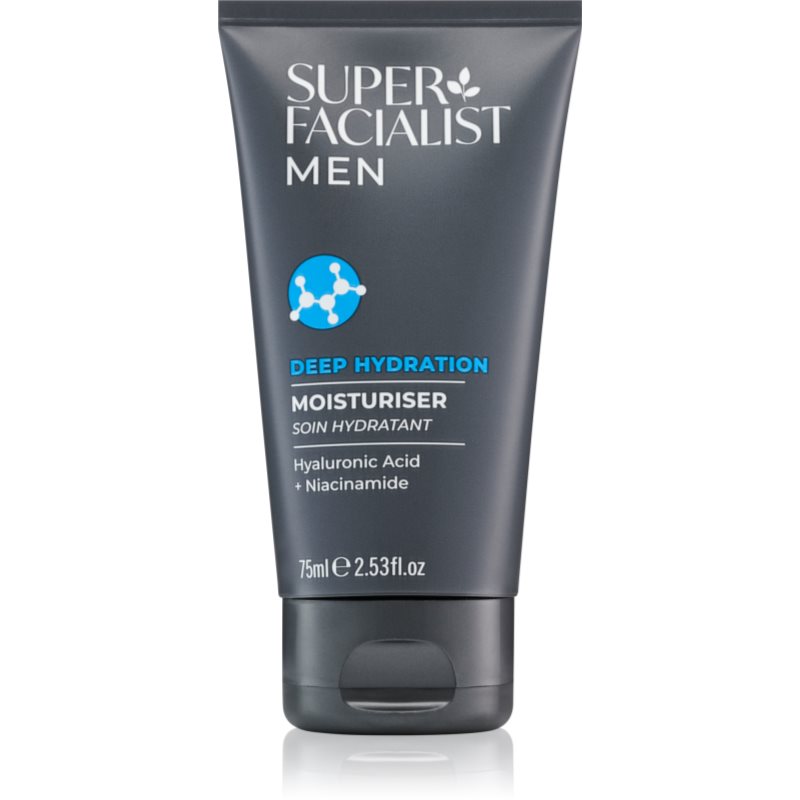 Super Facialist For Men Deep Hydration crema anti-rid hidratanta antirid pentru bărbați 75 ml Super Facialist For Men Deep Hydration crema anti-rid hidratanta antirid pentru bărbați 75 ml