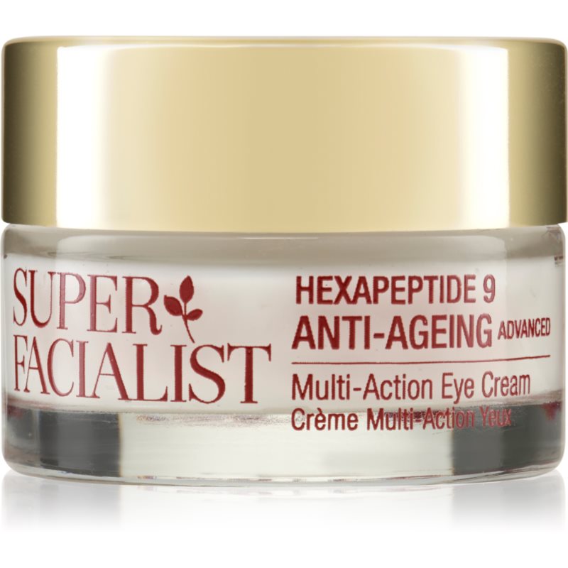 Super Facialist Hexapeptide 9 Anti-Ageing cremă pentru ochi impotriva ridurilor din zona ochilor 15 ml Super Facialist Hexapeptide 9 Anti-Ageing cremă pentru ochi impotriva ridurilor din zona ochilor 15 ml
