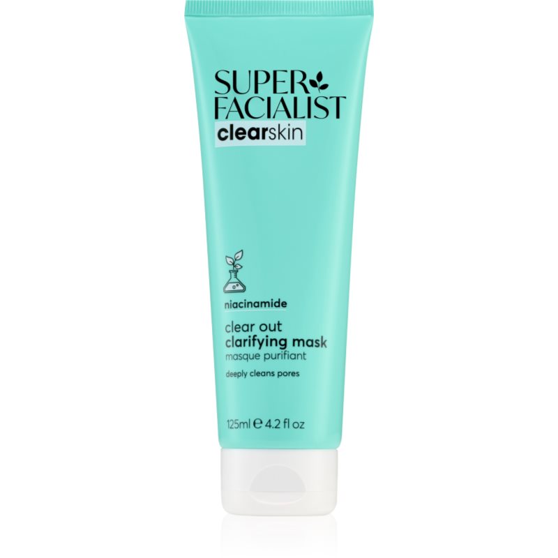 Super Facialist Clearskin Niacinamide masca pentru ten gras si problematic 125 ml Super Facialist Clearskin Niacinamide masca pentru ten gras si problematic 125 ml