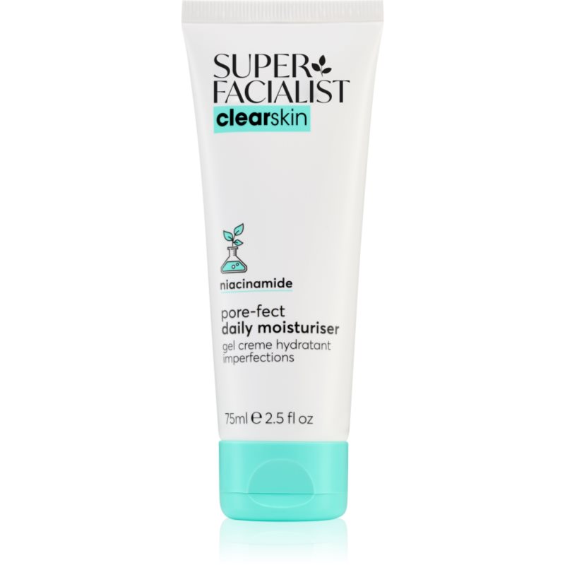 Super Facialist Clearskin Niacinamide gel crema hidratant pentru ten gras 75 ml Super Facialist Clearskin Niacinamide gel crema hidratant pentru ten gras 75 ml