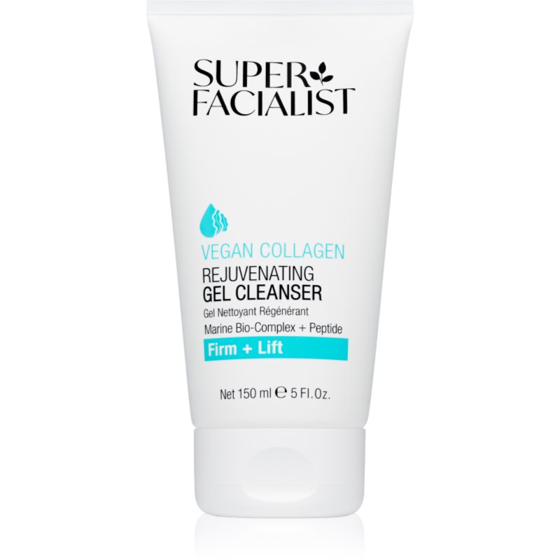 Super Facialist Vegan Collagen gel intens pentru curatare pentru fermitatea pielii 150 ml Super Facialist Vegan Collagen gel intens pentru curatare pentru fermitatea pielii 150 ml