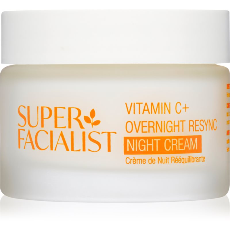 Super Facialist Vitamin C+ Overnight Resync crema radianta de noapte cu vitamina C 50 ml Super Facialist Vitamin C+ Overnight Resync crema radianta de noapte cu vitamina C 50 ml