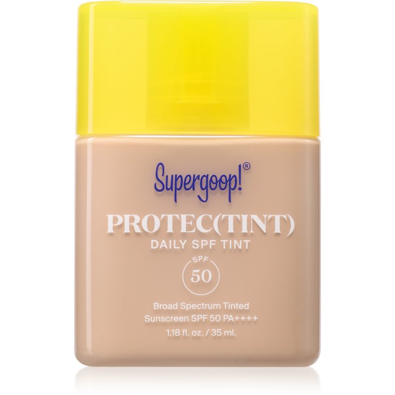 Supergoop! Protec(tint) crema tonifianta SPF 50 culoare 14N : Fair Neutral Peach 35 ml Supergoop! Protec(tint) crema tonifianta SPF 50 culoare 14N : Fair Neutral Peach 35 ml