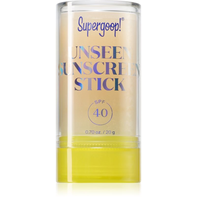 Supergoop! Unseen Sunscreen stick de protecție solară SPF 40 20 g
