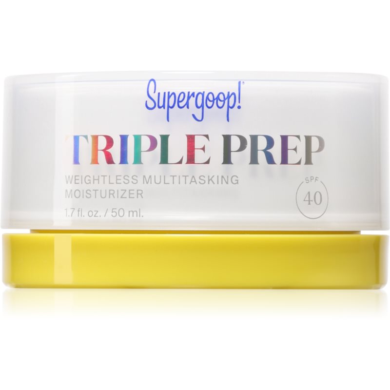 Supergoop! Triple Prep cremă hidratantă SPF 40 50 ml Supergoop! Triple Prep cremă hidratantă SPF 40 50 ml