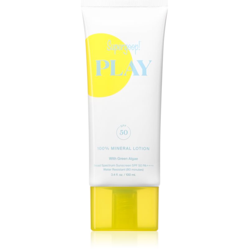Supergoop! Play lotiune minerala pentru bronz SPF 50 100 ml Supergoop! Play lotiune minerala pentru bronz SPF 50 100 ml