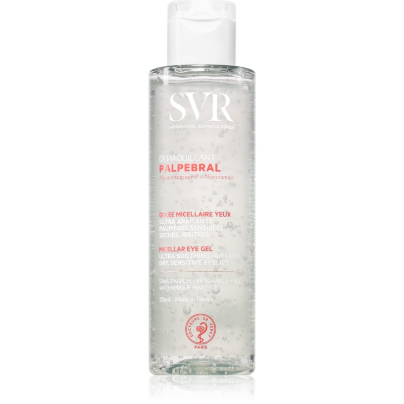 SVR PALPEBRAL Micellar Eye Gel gel micelar calmant, pentru demachierea ochilor 125 ml
