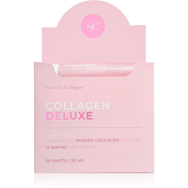 Swedish Collagen Deluxe Shot colagen lichid aroma Wild Berry 20x25 ml