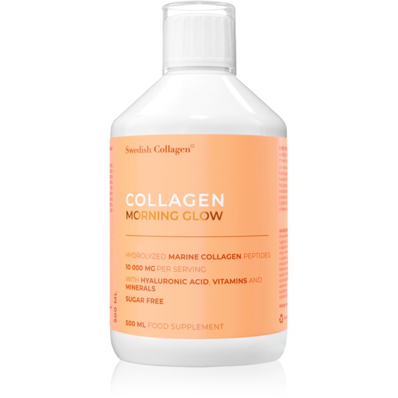 Swedish Collagen Collagen Morning Glow colagen lichid pentru ten, păr și unghii perfecte aroma Citrus 500 ml