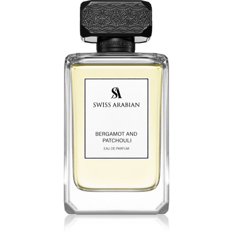 Swiss Arabian Bergamot and Patchouli Eau de Parfum pentru bărbați 100 ml