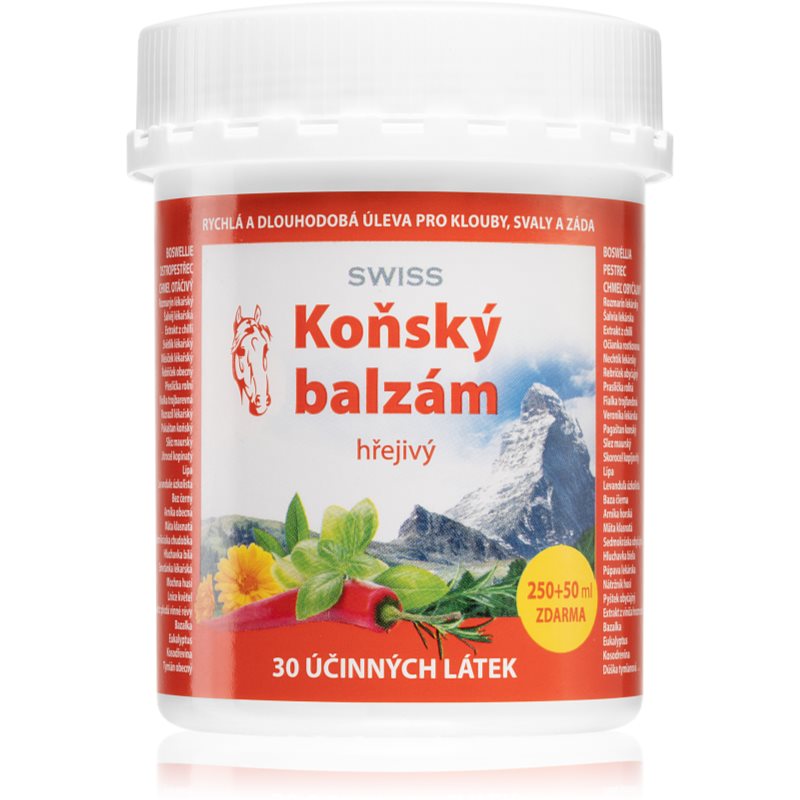 Swiss Horse balm Warm balsam aromatic pentru masaj 300 ml