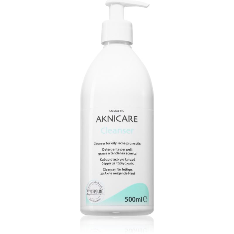 Synchroline Aknicare Cleanser gel de curatare pentru reducerea sebumului pentru ten acneic 50 ml