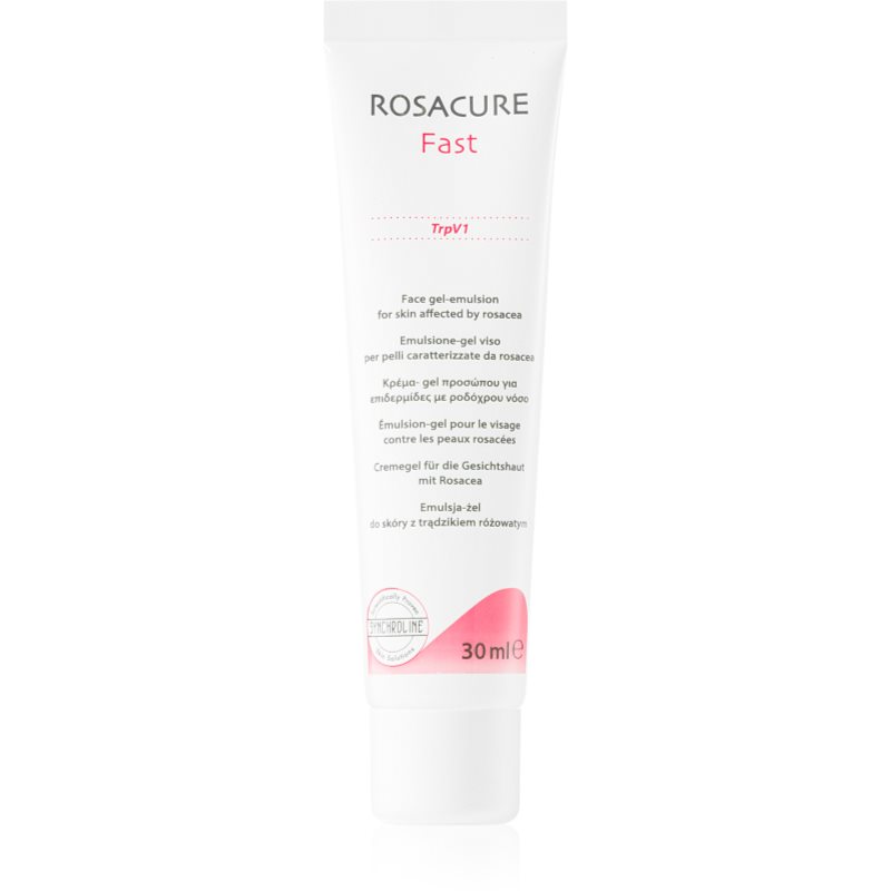 Synchroline Rosacure Fast emulsie-gel pentru piele sensibila cu tendinte de inrosire 30 ml Synchroline Rosacure Fast emulsie-gel pentru piele sensibila cu tendinte de inrosire 30 ml