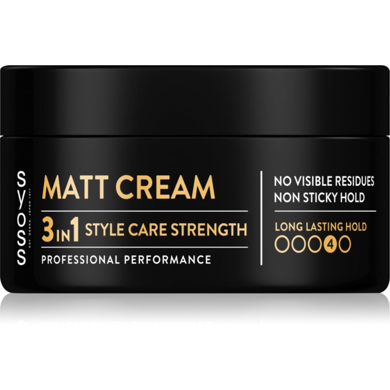 Syoss Matt Fiber mattierende Stylingpaste für Fixation und Form 100 ml