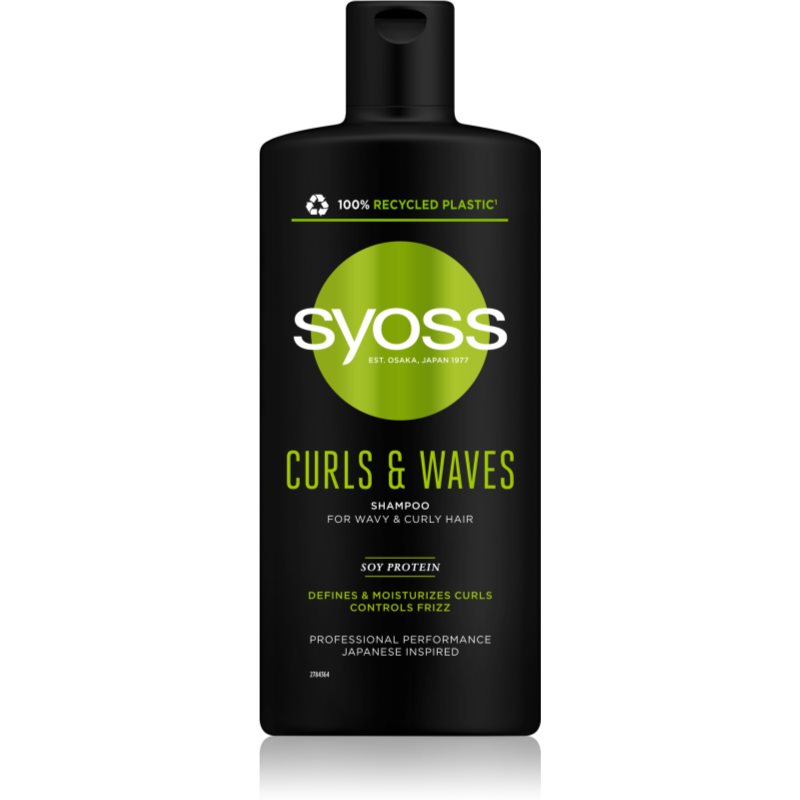 Syoss Curls & Waves șampon pentru păr creț 440 ml