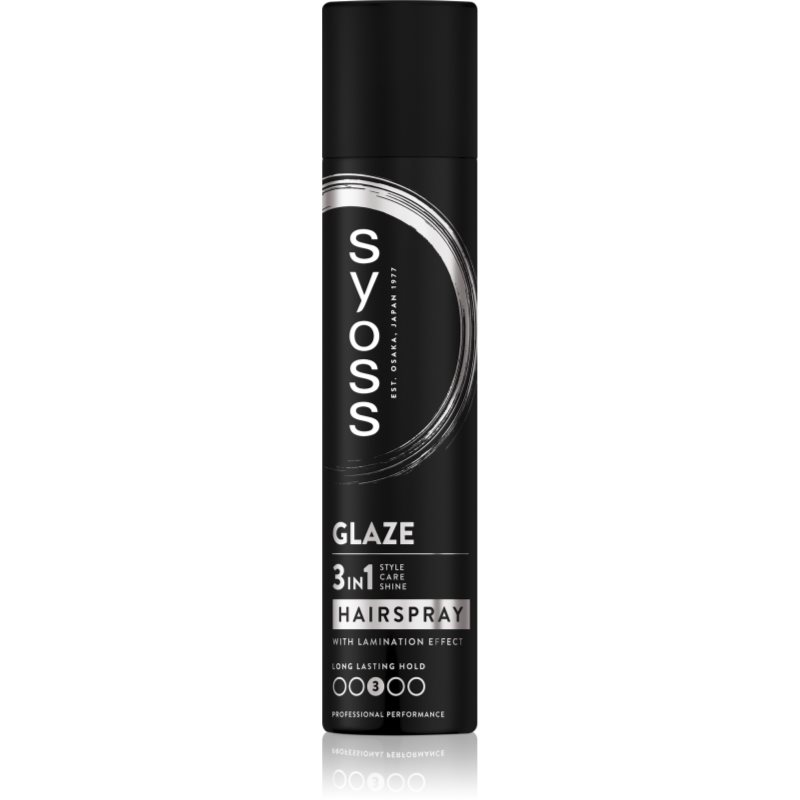 Syoss Intense Glaze Hairspray fixativ păr pentru fixare medie pentru stralucire 300 ml