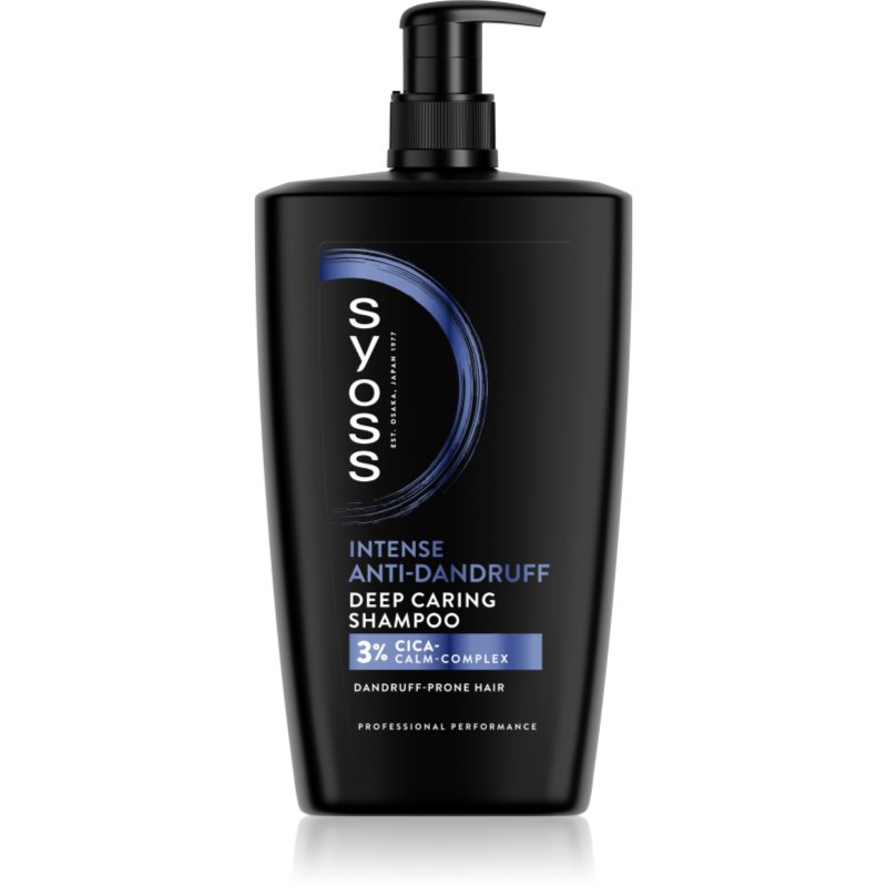 Syoss Intense Anti-Dandruff sampon anti-matreata pentru un scalp uscat, atenueaza senzatia de mancarime 1000 ml