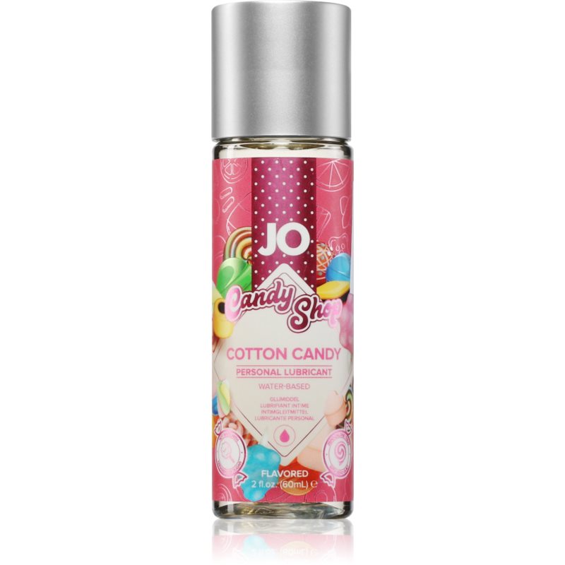 System JO Candy Shop H2O Cotton Candy gel lubrifiant cu aromă 60 ml