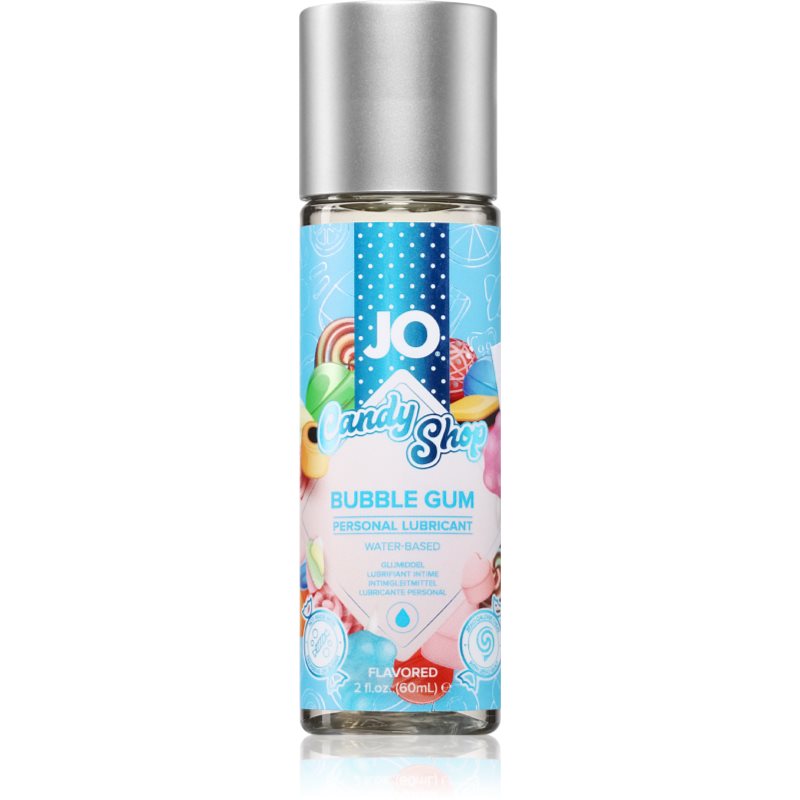 System JO Candy Shop H2O Bubblegum gel lubrifiant cu aromă 60 ml