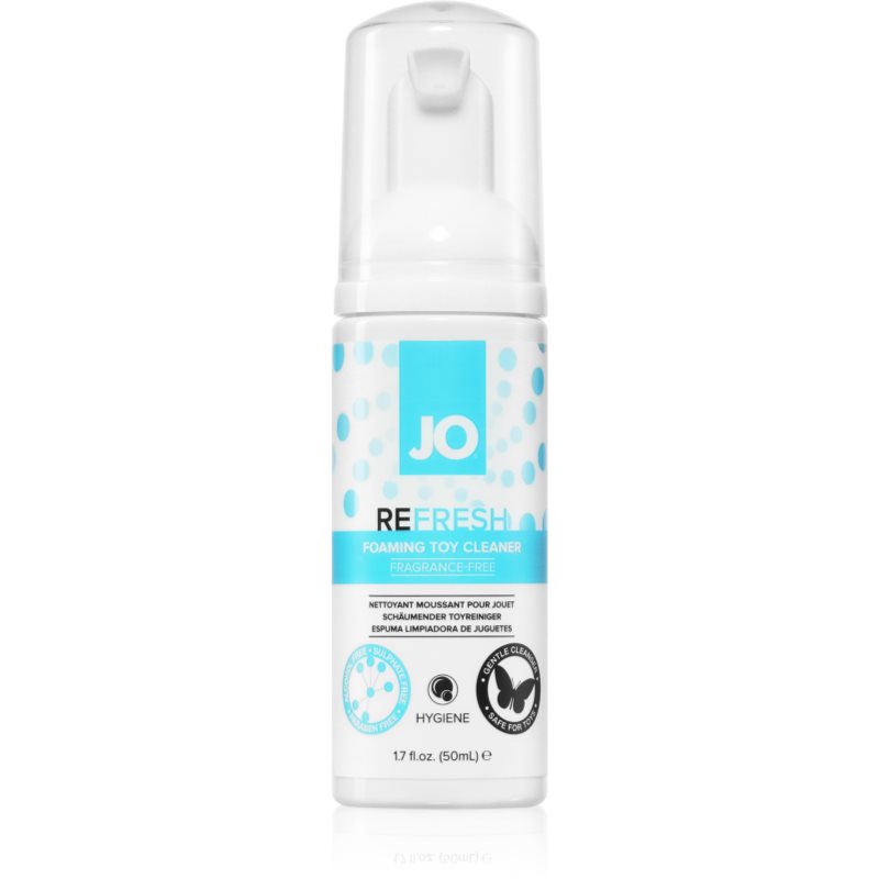 System JO REFRESH FOAMING spuma de curatat pentru jucării sexuale 50 ml