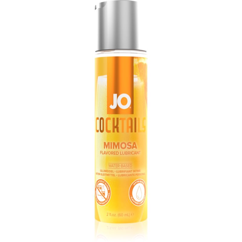 System JO H2O Cocktails Mimosa gel lubrifiant cu aromă 60 ml