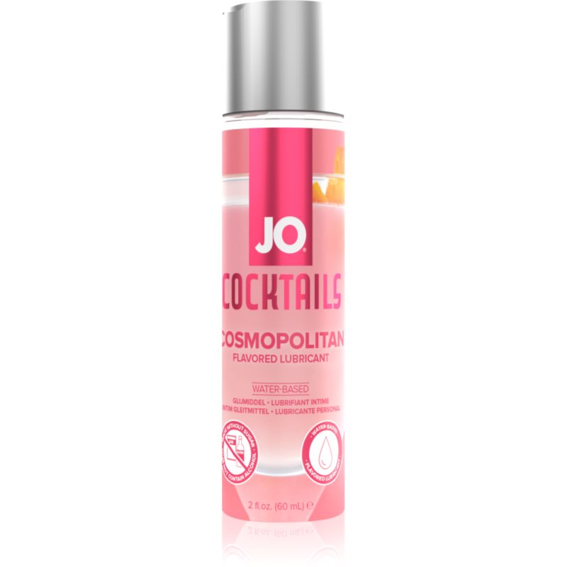 System JO H2O Cocktails Cosmopolitan gel lubrifiant cu aromă 60 ml