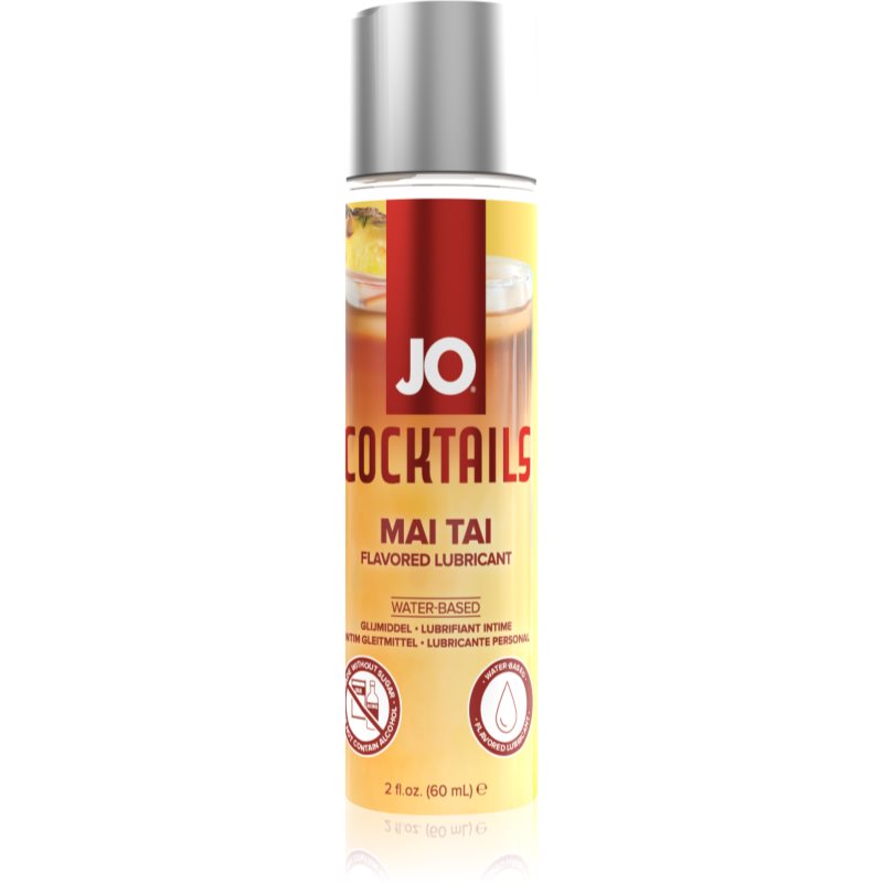 System JO H2O Cocktails Mai Tai gel lubrifiant cu aromă 60 ml