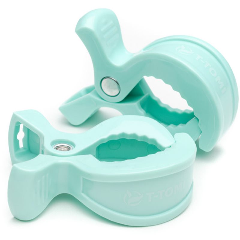 T-TOMI Clip clips pentru suzetă Pastel mint 2 buc