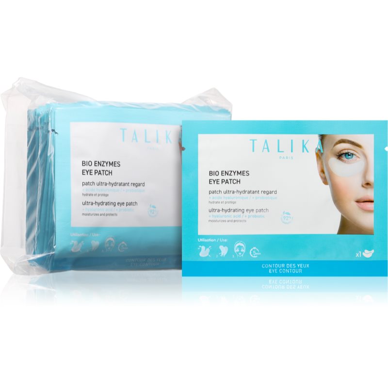 Talika Bio Enzymes Eye Patch mască pentru ochi, cu efect de netezire cu probiotice 30 buc