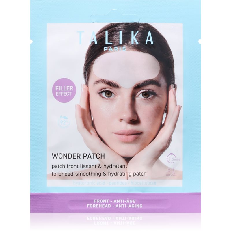 Talika Wonder Patch Forehead mască textilă pentru contururile faciale, cu efect de fermitate 1 buc