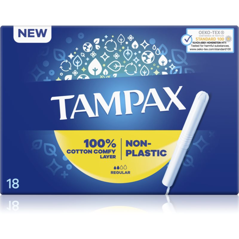 Tampax Regular tampoane cu aplicator 18 buc