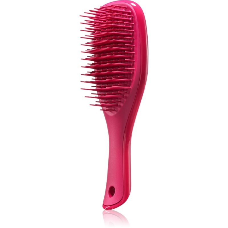 Tangle Teezer The Ultimate Detangler Mini perie de tip paletă pentru păr drept și ondulat Electric Raspberry 1 buc