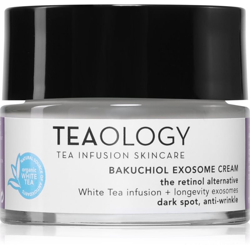 Teaology Bakuchiol Infusion Exosome Cream crema anti-rid hidratanta impotriva petelor intunecate 50 ml