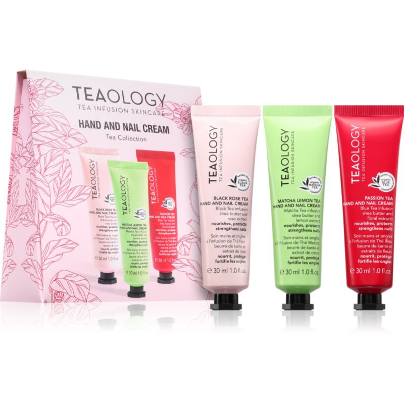 Teaology Hand and Nail Cream Set set cadou pentru maini si unghii