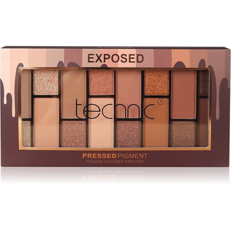 Technic Cosmetics Pressed Pigments paleta farduri de ochi culoare Exposed 29.6 g
