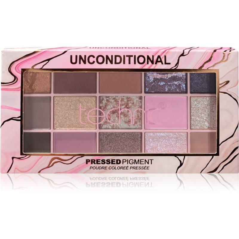 Technic Cosmetics Pressed Pigments paletă cu farduri de ochi culoare Unconditional 30 g