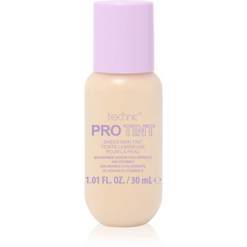 Technic Cosmetics Pro Tint make-up cu textura usoara pentru un look natural culoare Caramelised Peach 30 ml