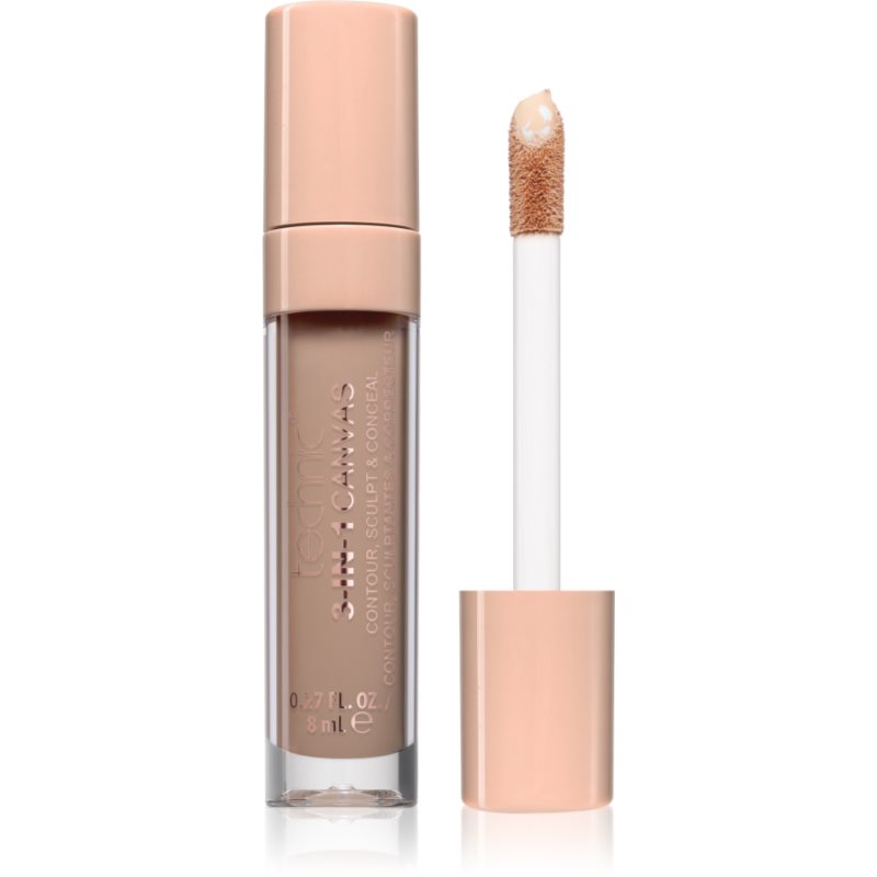Technic Cosmetics 3-In-1 Canvas anticearcan cu efect de lunga durata culoare Ivory 8 ml
