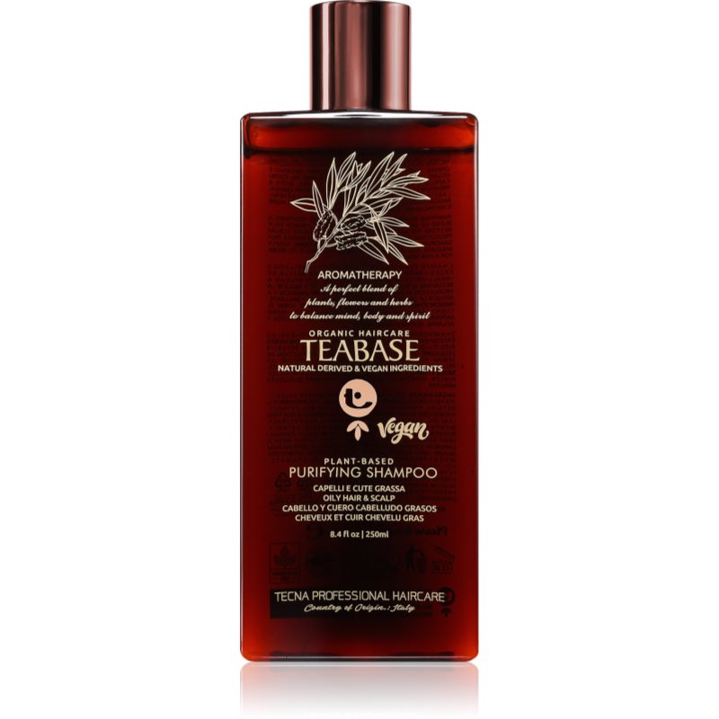 Tecna Teabase Purifying Shampoo șampon pentru un scalp seboreic 250 ml