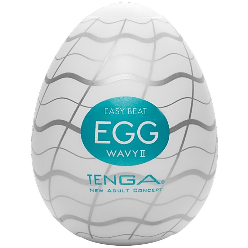 Tenga Egg Wavy II masturbator de unică folosință 6.5 cm