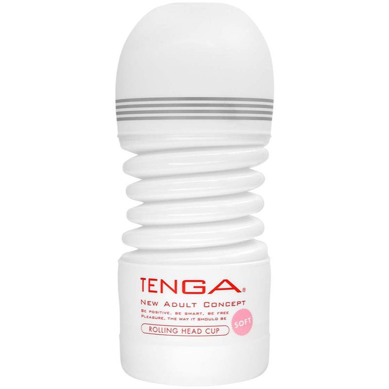 Tenga Rolling Head Cup Gentle masturbator de unică folosință 15,5 cm