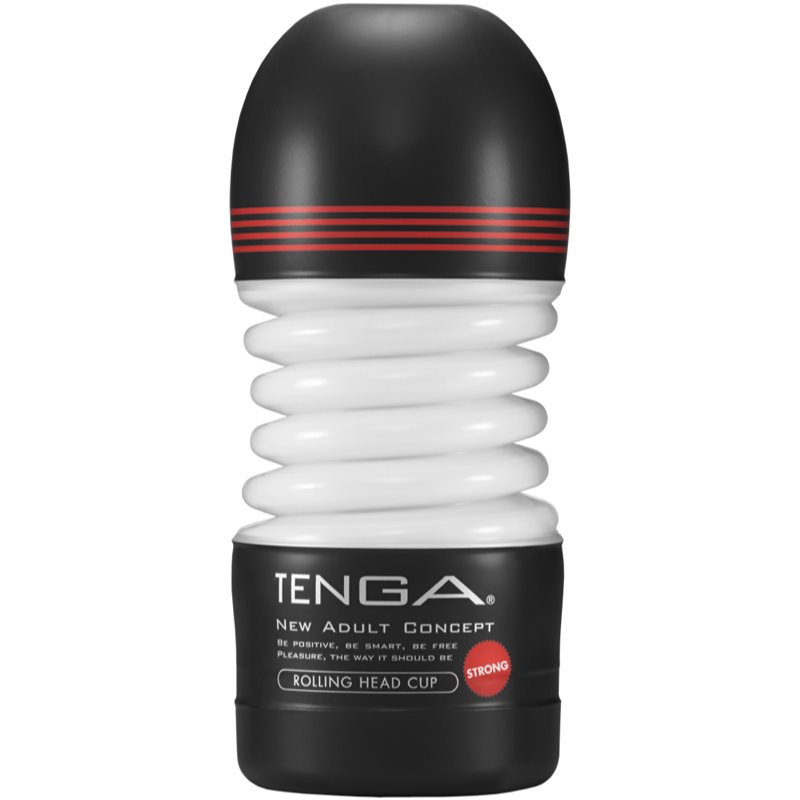 Tenga Rolling Head Strong masturbator de unică folosință 15,5 cm