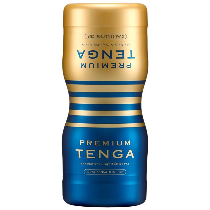 Tenga Premium Dual Sensation Cup masturbator de unică folosință 15,5 cm