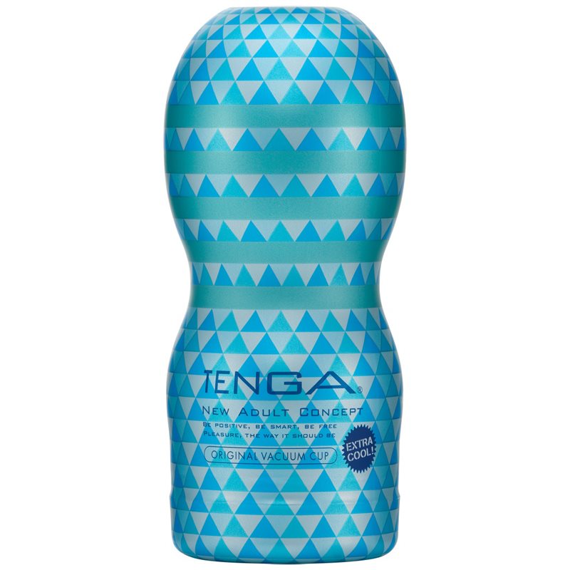 Tenga Premium Original Vacuum Cup Extra Cool masturbator de unică folosință 15,5 cm