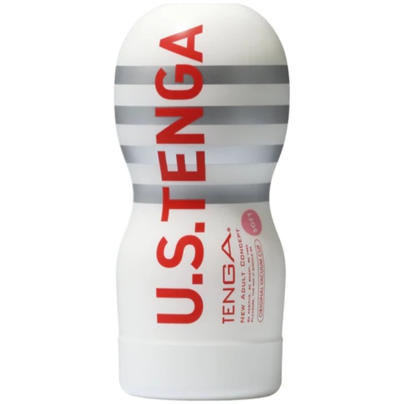 Tenga U.S. Original Vacuum Cup Gentle masturbator de unică folosință 18 cm