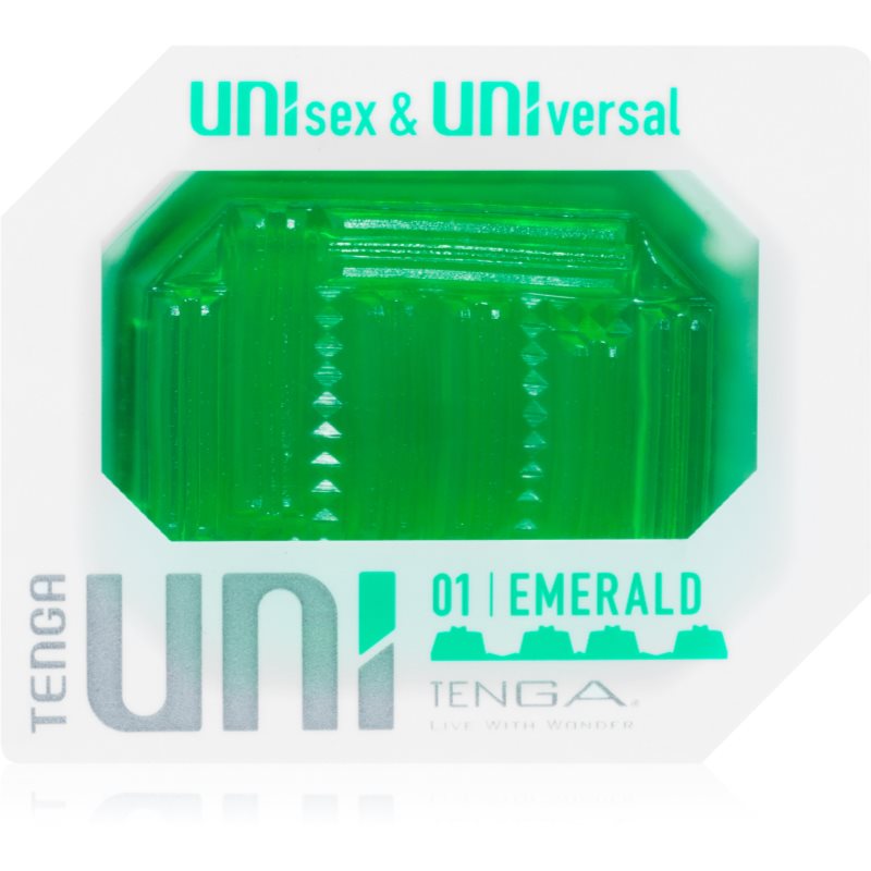 Tenga Uni masturbator de unică folosință Emerald 5,9 cm